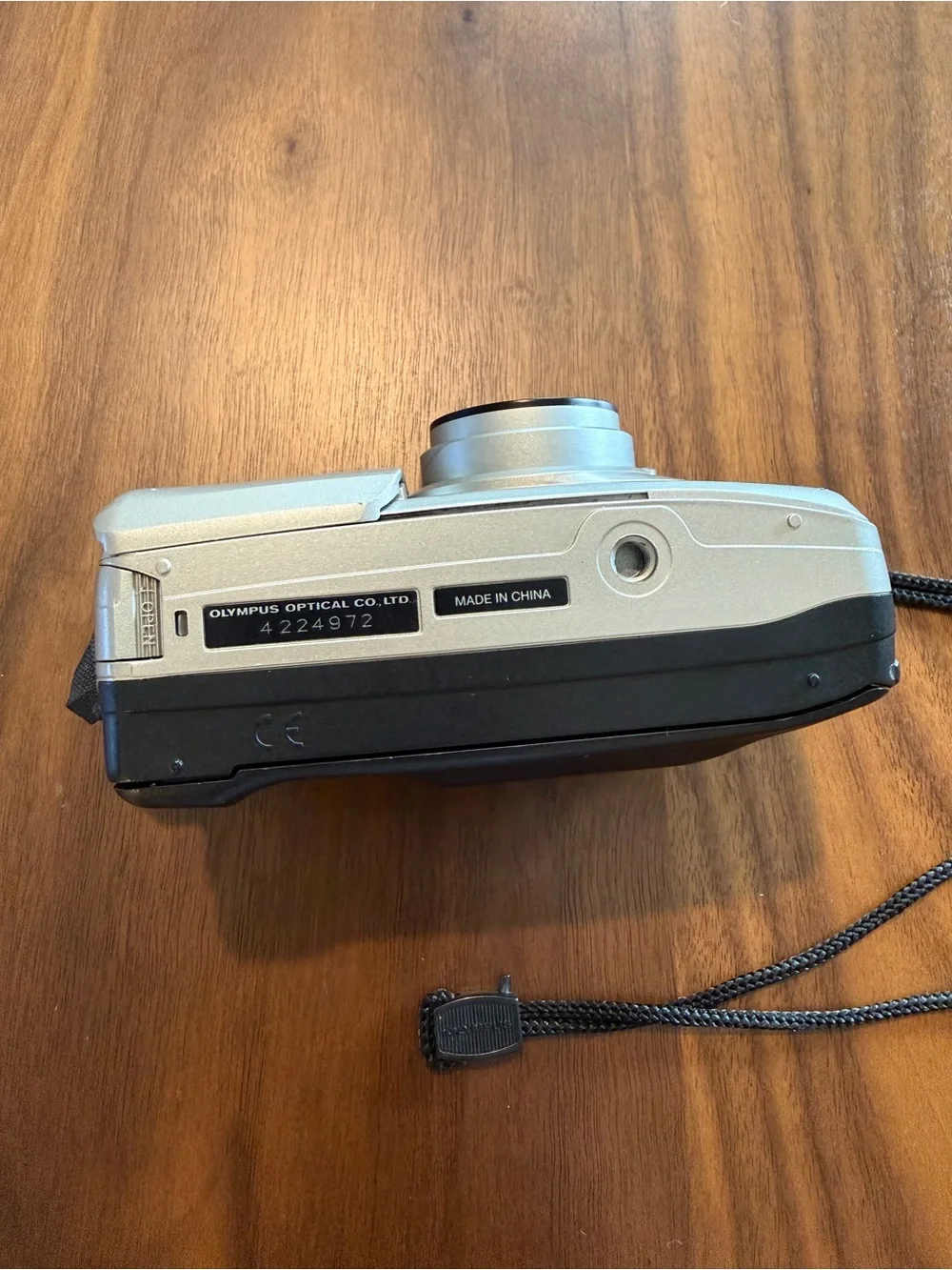 Olympus Silver Infinity Zoom 80 Point-and-Shoot Film Camera